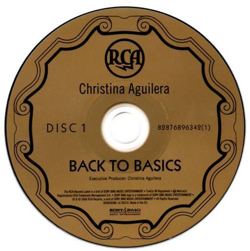 Christina Aguilera Back To Basics : CD1
